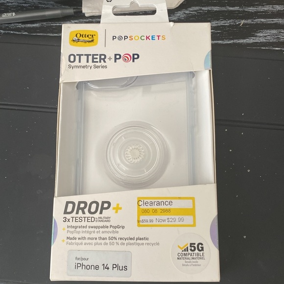 OtterBox- Symmetry Series + Pop IPHONE 14 ProMax- New Factory Package-MagSafe - Picture 8 of 8
